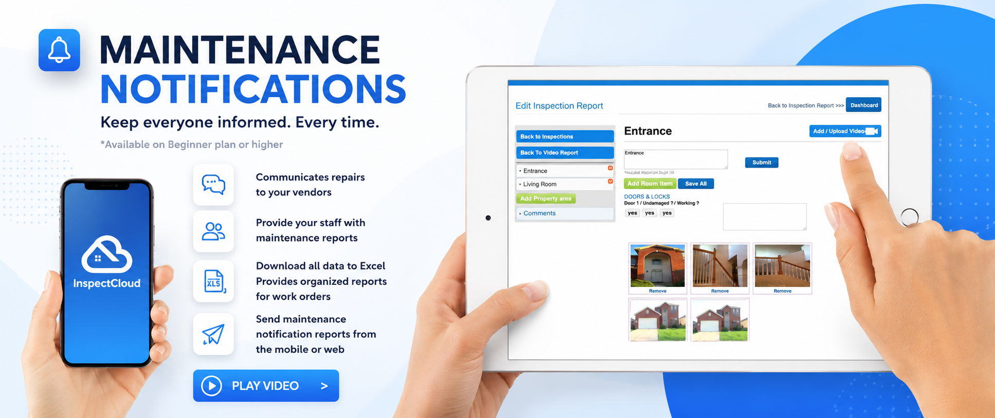 Maintenance Notifications feature banner