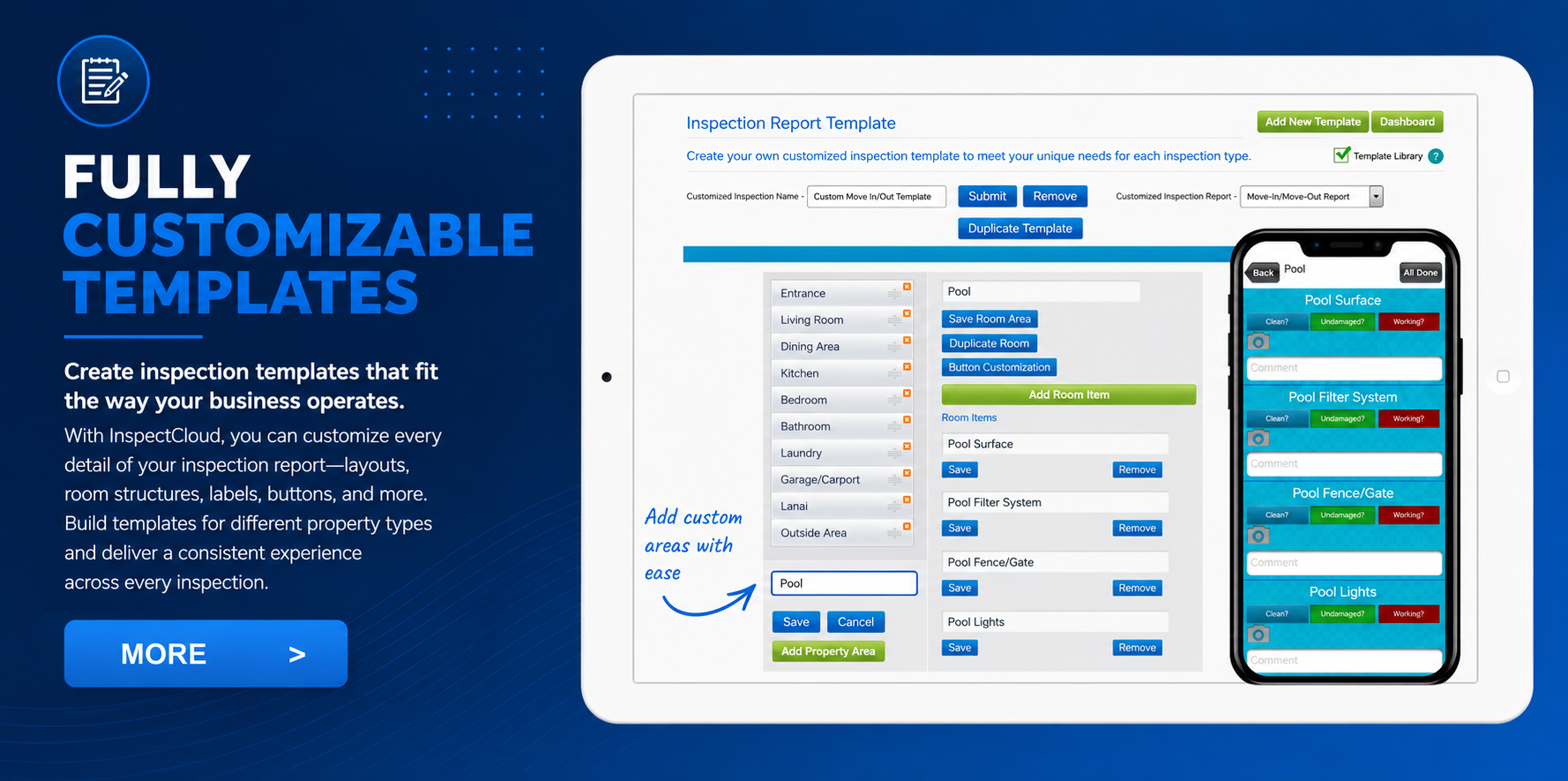Customized Templates feature banner